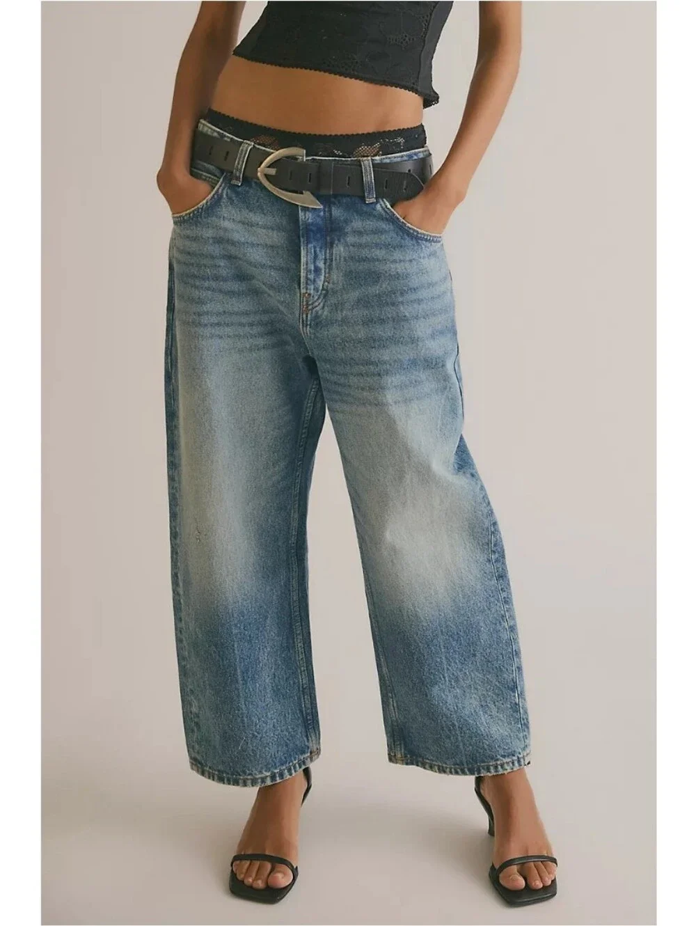 We The Free × Free People Deep Trance Droppee Boyfriend Jeans From Beyond